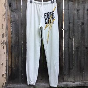 Free City Sweatpants FreeCity Sweats Medium Take Me Higher